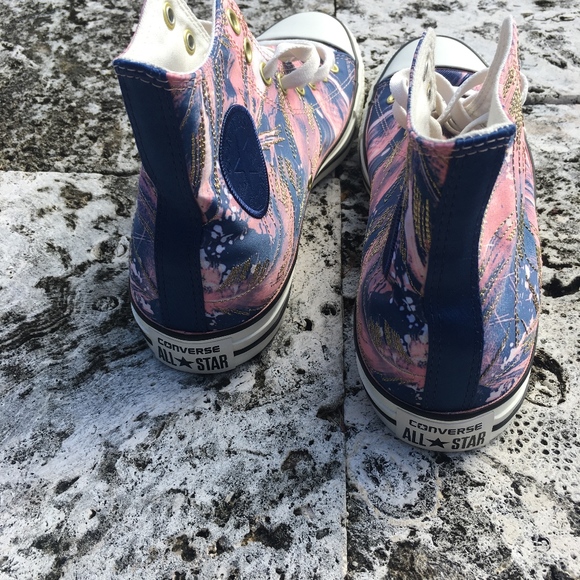 Womens Converse Chuck Taylor All Star Satin Hi Top - Picture 5 of 7